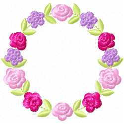 Flowers And Tree Embroidery Design 9 Flowers And Tree Embroidery Design 9